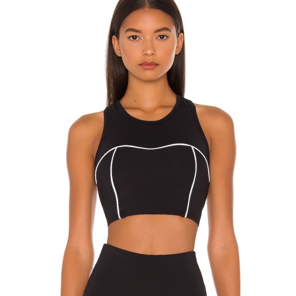 STRUT-THIS Sebastian Crop in Black & White
